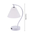 Lampenschirm Schlafzimmer Tischlampe Miniatur Möbel Modell Puppenhäuser Zubehör Realistische Beleuchtung Spielzeug Spielset 1:12 Weiß Sockel Lampe