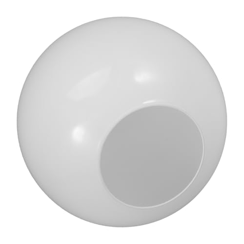 BESTOYARD Glaskugel Lampenschirm Runder Lampenschirm für Pendelleuchten Tischlampen und Stehlampen Stilvolles Design zu Installieren Vielseitig Einsetzbar