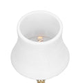 Wohnzimmer Tischlampe Figur Modell Realistische Lampenschatten Vintage Life Szene Puppen Haus Tun Spiel
