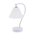 Lampenschirm Schlafzimmer Tischlampe Miniatur Möbel Modell Puppenhäuser Zubehör Realistische Beleuchtung Spielzeug Spielset 1:12 Weiß Sockel Lampe