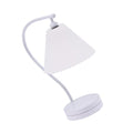 Lampenschirm Schlafzimmer Tischlampe Miniatur Möbel Modell Puppenhäuser Zubehör Realistische Beleuchtung Spielzeug Spielset 1:12 Weiß Sockel Lampe