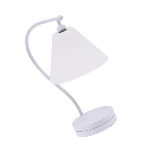 Storage Bag Lampenschattenmodell Schlafzimmer Tisch Licht Miniatur Möbelmodell Zubehör Rollenspiele Einrichtungsgegenstände Beleuchtung Spielzeugpuppen Haus Dollhouses Tischlampe