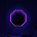 3D Achteck Infinity Mirror Light - Wandleuchte Wandleuchte