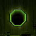 3D Achteck Infinity Mirror Light - Wandleuchte Wandleuchte