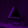 3D Triangle Infinity Spiegel Licht - Wandleuchte Wandleuchte