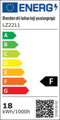 LEZOE 18W RGB LED Deckenleuchte Dimmbar mit Fernbedienung, 1800LM LED Deckenlampe Dimmbar RGB Farbwechsel, 3000K-6500K IP54 Flach Panel für Wohnzimmer Schlafzimmer Kinderzimmer Küche Bad φ22x2.5cm