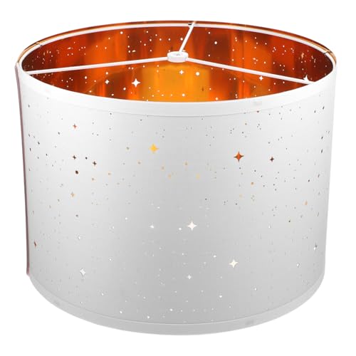 BESTOYARD Leuchtdicht Lampenschirm für Schlafzimmer Wohnzimmer Universeller Robuster Lampenschatten für Tischlampen Stehlampen Kronleuchter Dekorative Abdeckung