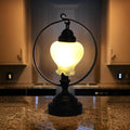 FIRSTXIU Lampenschatten Schlafzimmer Tischlampe Miniatur Möbelmodell Dolls Houses Accessoire Realistic Lighting Toy Playet 1:12 Moderne Puppenhäuser Lampe
