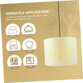 BESTOYARD Leuchtdicht Lampenschirm für Schlafzimmer Wohnzimmer Universeller Robuster Lampenschatten für Tischlampen Stehlampen Kronleuchter Dekorative Abdeckung