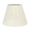 PE gewebte Tischlampe Schatten Beige tragen resistent gewebte Lichtabdeckung moderne Lampenschirm für Innenwandleuchten Kronleuchter Deckenlampen Stößen Lampen Tischlampen