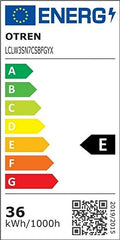 OTREN Led Deckenleuchte Dimmbar, 36W Deckenlampe RGB Farbwechsel mit Fernbedienung, 3240LM Rund Flach Lamp für Badezimmer Kinderzimmer Wohnzimmer Schlafzimmer, Ø30CM