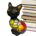 Ruwshuuk Kunststoff Tischlampe | Kunstharz LED Nachttischlampe | Handgefertigte Vintage Skulptur Beleuchtung Für Wohnzimmer Schlafzimmer Schreibtisch Kinderzimmer Büro