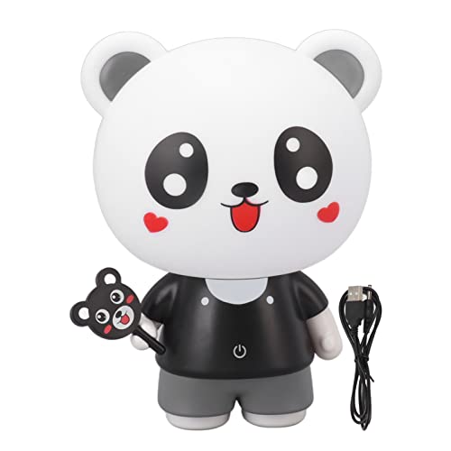 Cartoon Tischlampe Kinder süße Augen für Pflege -LED -Nachtnacht USB für das Studium Lesen weißes Abs Material 3 Level Helligkeit