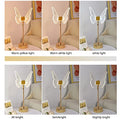 Junerain Blume Tischlampe,Schmetterling LED-Nachtlicht,Blume LED-Schlafzimmer Atmosphäre Licht 180-Grad-verstellbaren Lampenschirm,Geschenk for Sie Geburtstag,Urlaub,Party,Hochzeit, Raumdekoration
