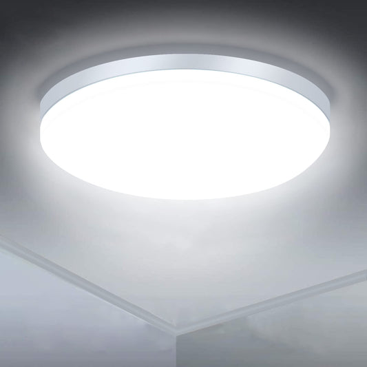 SUNZOS LED Deckenleuchte Rund Deckenlampe 36W, 4250LM Led Lampen Deckenlampen, Neutralweiß 4000K Deckenleuchte Led für Lampe Wohnzimmer, Schlafzimmer, Flur, Ø23cm Deckenlampe