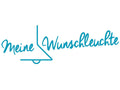meineWunschleuchte Tischleuchte WARIN per Touch dimmbar mit Glas Lampenschirm, Höhe 21cm