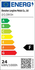 Matane LED Deckenleuchte Dimmbar, 24W Deckenlampe mit Fernbedienung, Panel Flach 3000K-6500K 2400lm Kalt/Warm/Neutralweiß für Wohnzimmer Schlafzimmer Kinderzimmer Badezimmer Modern Eckig, 30x2.5cm