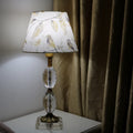 Sinta 22cm/8.6" Lampenschirme Baumwolle Stoff Moderne Ersatz Lichtschirm Lampenschrim für E14/E27 Ersatzschirm Tischlampe Nachttischlampe Wandlampe,Biene