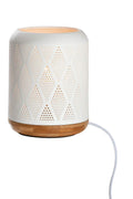 GILDE Lampe - Tisch Lampe - Nachttischlampe - Geschenke für Frauen - H 17,5 cm