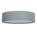 Smartwares Deckenleuchte – Textilschirm – 40 cm Ø – 3x E14 – Max. 40 W – Für LED geeignet – Grau – 10.004.70