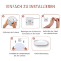 SUNZOS LED Deckenleuchte Rund Deckenlampe 36W, 4250LM Led Lampen Deckenlampen, Neutralweiß 4000K Deckenleuchte Led für Lampe Wohnzimmer, Schlafzimmer, Flur, Ø23cm Deckenlampe
