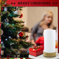 HSLighting Nachttischlampe, Touch Dimmbar Tischlampe mit Glas Lampenschirm Night Light Glühbirne 3 Helligkeitsstufen Einstellbar Nachtischlampen Tischleuchte Minimalistische für Lesen Wohnzimme