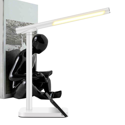 Tischlampe Mit Touch-Funktion,Flimmerfreie Schminkspiegel Lampe - Dimmbares Gleichmäßiges Licht Mit Helligkeitsregelung Für Lesen Schreiben Lernen Schreibtisch