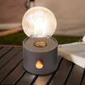 Bexdug Vintage Schreibtischlampe, LED Camp Light,Niedliche Tischlampe - LED-Schlafzimmer-Schlaflicht, kreatives Atmosphärenlicht, dekorative Tischlampe, Camping-Zubehör für drinnen und draußen