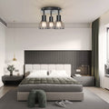 Dehobo Led Deckenstrahler Schwenkbar 350°, Deckenleuchte E14 3 Flammig Schwarz, Spotleuchte Wand, Deckenlampe Spots Led, LED Wandstrahler für Küche, Wohnzimmer, Schlafzimmer, Nein E14 Leuchtmittel