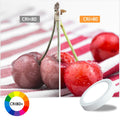 Yexati 6 Stück Deckenlampe LED Deckenleuchte Flach Rund 15W 6500K 1620LM IP44 Wasserfest Modern Badezimmer Lampe, Badlampe Decke Küchenlampe Weiß für Küche Bad Schlafzimmer Flur Balkon Keller Ø17cm
