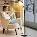 Mojimdo Stehlampe 20000 Lux Tageslichtlampe - Flexible, dimmbare LED Lichttherapielampe mit 5 Farben, 10 Helligkeitsstufen und Timer - Ideal für Schlafzimmer, Wohnzimmer und Büro - Schwarz
