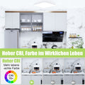 Philonext Deckenleuchte Flach Led Deckenlampe 48W, 6500K 5000LM Deckenbeleuchtung Panel, Kaltweiß Led Lampen, Deckenlampe für Wohnzimmer Schlafzimmer Küche Balkon Büro Flur