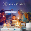 OURLOVEII 30W LED Deckenleuchte Smart Home 30cm RGB Deckenlampe rund Dimmbar mit Fernbedienung mit Steuerbar via App Farbwechsel Kompatibel mit Alexa und Google Assistant Wohnzimmer, Weiß