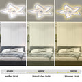 Wildcat Deckenventilator mit Beleuchtung, Modern LED Dimmbar Deckenleuchte mit Ventilator und Fernbedienung Leise, Kreativer 5 Lichter Design Deckenventilator für Schlafzimmer Küche Esszimmer