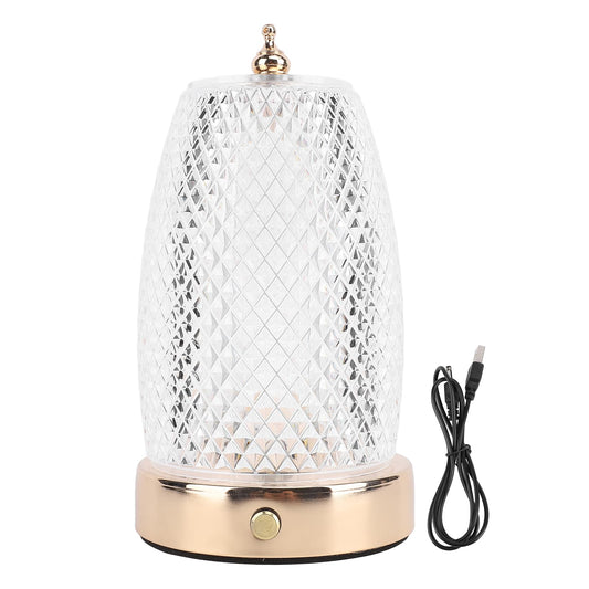 Pilipane Schnurlose Tischlampe 3 Farben Berührungssteuerung wiederaufladbare Lampe Stufenloses Dimmen 650mAh Batterie für Schlafzimmer Wohnzimmer Esszimmer