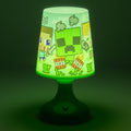 Paladone Minecraft RGB-LED-Nachtlicht für Kinder und Gamer, offiziell lizenziert, Tischlampe mit Farbphasen, Popkultur- und Gaming-Fanartikel