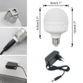 FSLiving Tischlampe Keramik Tischleuchte Lampe Grün, Vintage Dimmbar Nachttischlampe mit Stoffschirm 1xE27, Wiederaufladbare Tischlampe Zeitschaltuhr für Nachttisch Beistelltisch 2er-Satz -TD0753GN