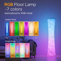 ANTENLICHT RGB Stehlampe Wohnzimmer Dimmbar 155 cm LED Stehleuchte mit Musik Sync, Farbwechsel Standleuchte, Eckleuchte, RGB Lampe für Wohnzimmer, Schlafzimmer, Spielzimmer, Fernbedienung/App Control