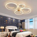 Deckenleuchte mit Ventilator, leise, weiß, Deckenventilator mit Beleuchtung, App und Fernbedienung; 60 W, 6000 lm, dimmbar, LED, für Wohn-, Schlaf- und Esszimmer, 6-Gang, Timer