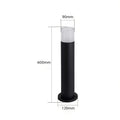 Acryluma - Moderne Säulenlampe Stil C / Warmweiß Wegeleuchte Außen