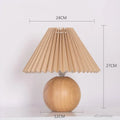 antikfalten-tischlampe-vintage-klassisch-faltenschirm-warmbeleuchtung-elegant-xlumina