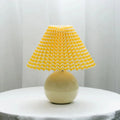 antikfalten-tischlampe-vintage-klassisch-faltenschirm-warmbeleuchtung-elegant-xlumina