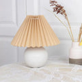 antikfalten-tischlampe-vintage-klassisch-faltenschirm-warmbeleuchtung-elegant-xlumina