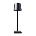Auralight - Kabellose Minimalistische Tischlampe Schwarz