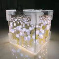 Blossom Box™ - Led Blumenlampe Lila Geschenk