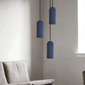 Boreallight - Skandinavische Led-Hängeleuchte Blau Deckenlampe