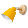Calmaura - Minimalistische Skandinavische Wandlampe Gelb Ohne Glühbirne Wandleuchte