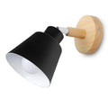 Calmaura - Minimalistische Skandinavische Wandlampe Schwarz Ohne Glühbirne Wandleuchte