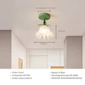 Celestialsleek - Moderne Deckenlampen Gruen / Warmweiß Deckenlampe