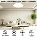 Deckenlampe LED Deckenleuchte Ø28cm 24W 4000K 2000LM IP44 Wasserfest Rund Badezimmer Lampe Badlampe Decke Küchenlampen